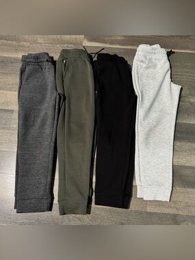 all in motion Kids Jogger Pants - Charcoal, Olive, Black, Light Gray